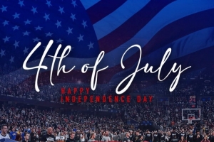 1776年的今天通过《独立宣言》NBA官方：独立日快乐