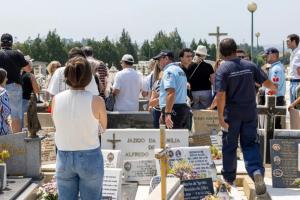 太阳报：若塔的墓地大批哀悼者聚集拍照，警方不得不出面干预